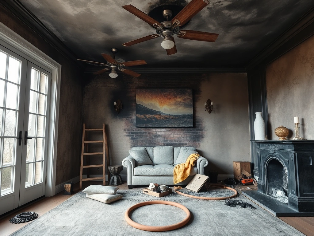 Fire And Smoke Damage Restoration