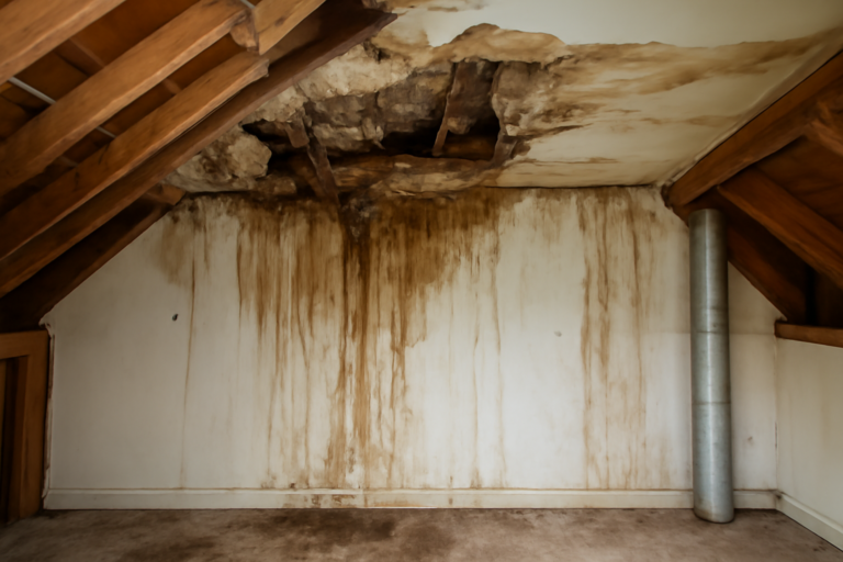 Attic Water Damage Restoration