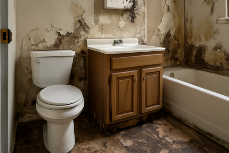 Bathroom Water Damage Restoration
