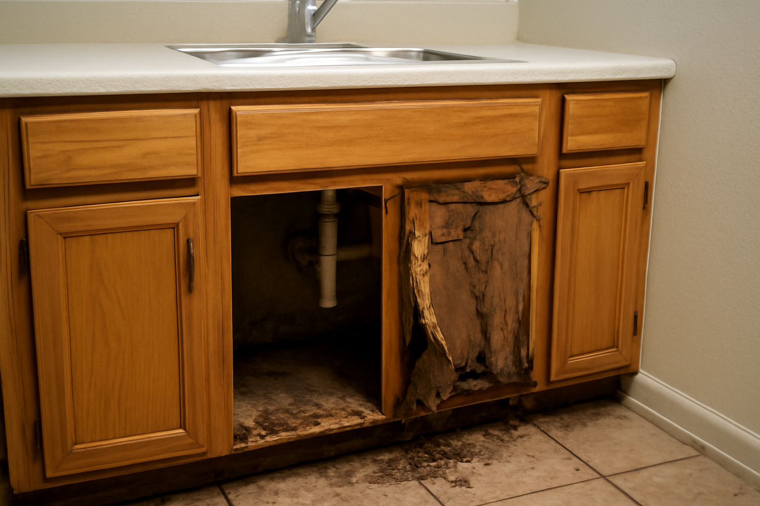 Cabinet Water Damage Repair in Randolph, NE