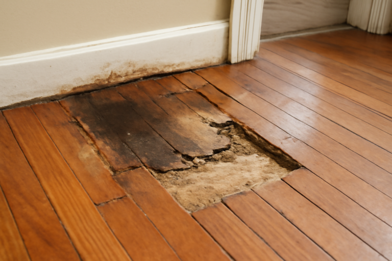 Hardwood Floor Water Damage Repair