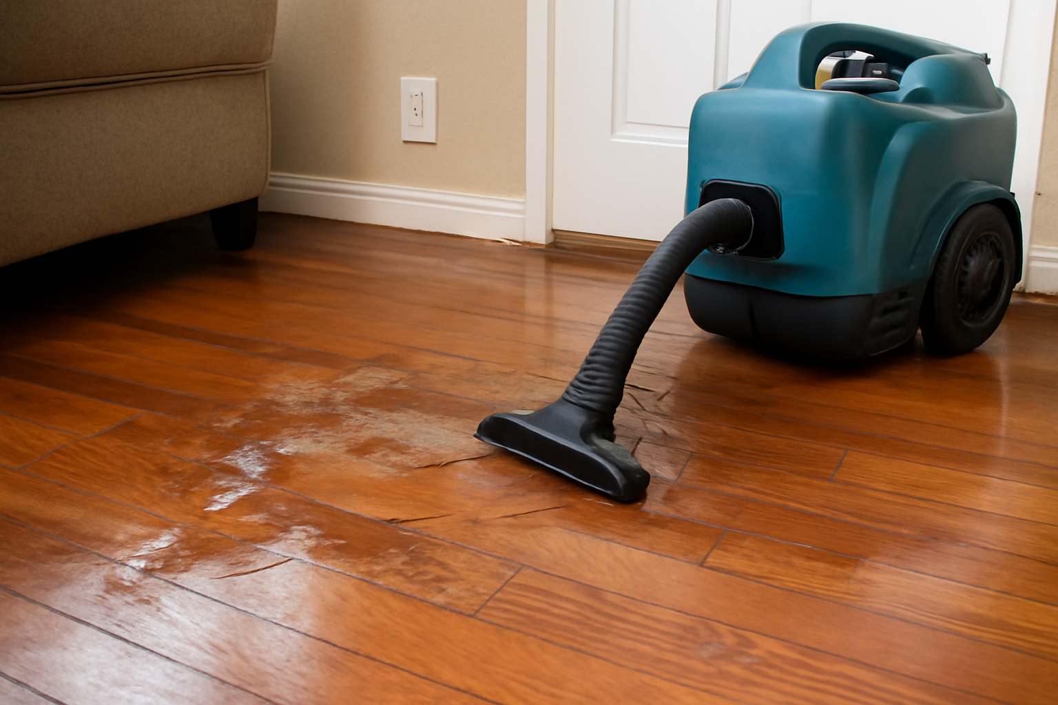 Hardwood Floor Water Extraction in Stromsburg, NE