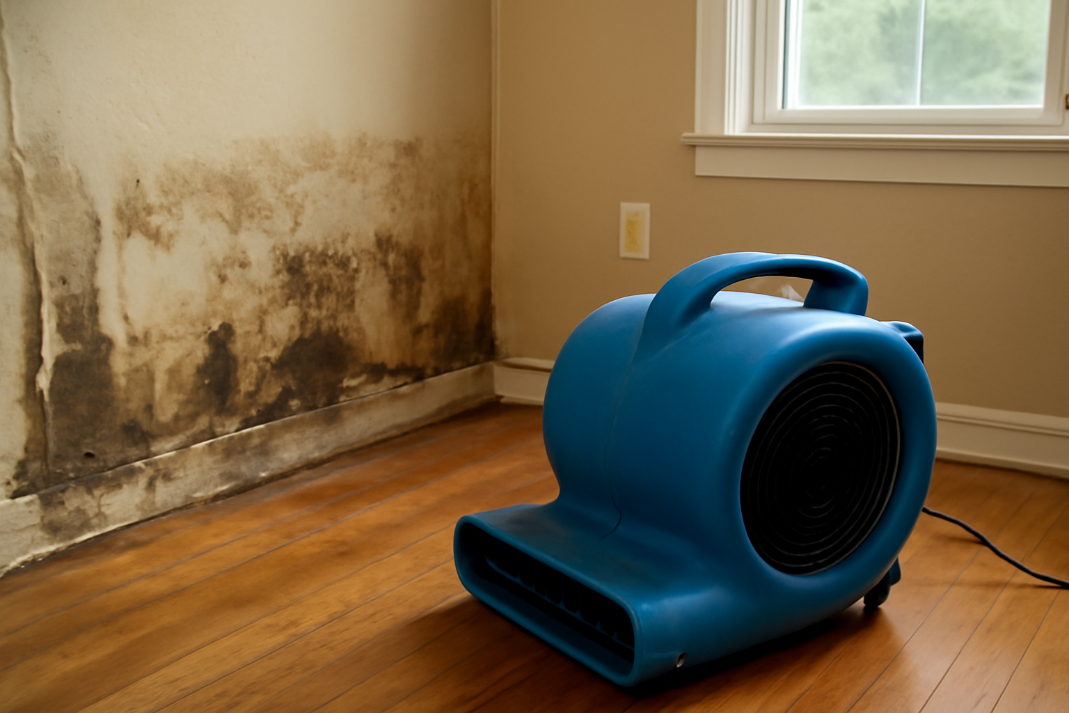 High-Velocity Air Mover Drying in Lyons, NE