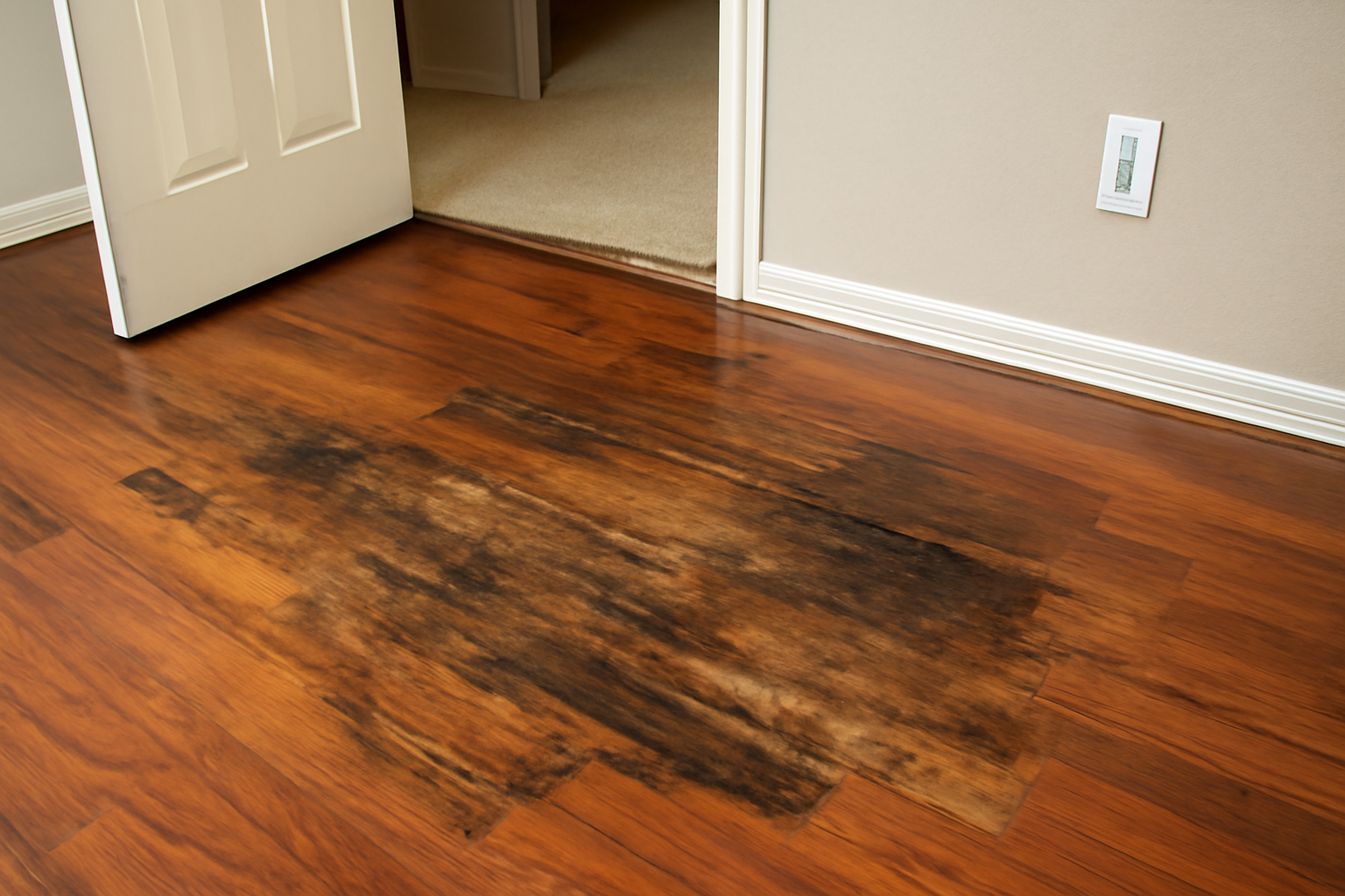 Laminate Floor Water Damage Restoration in Gretna, NE